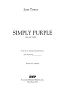Simply Purple - Digital (Not Printable)