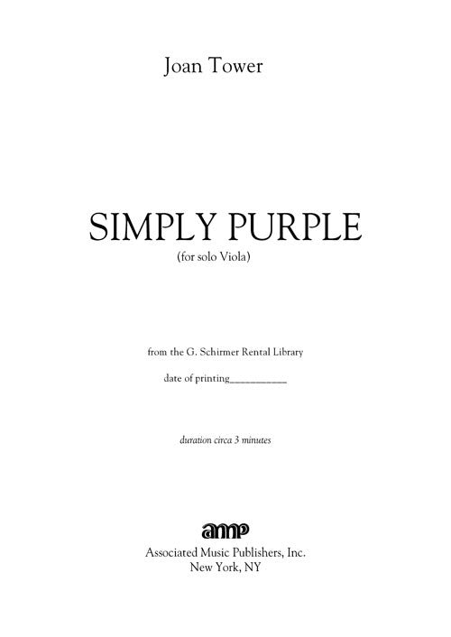 Simply Purple - Digital