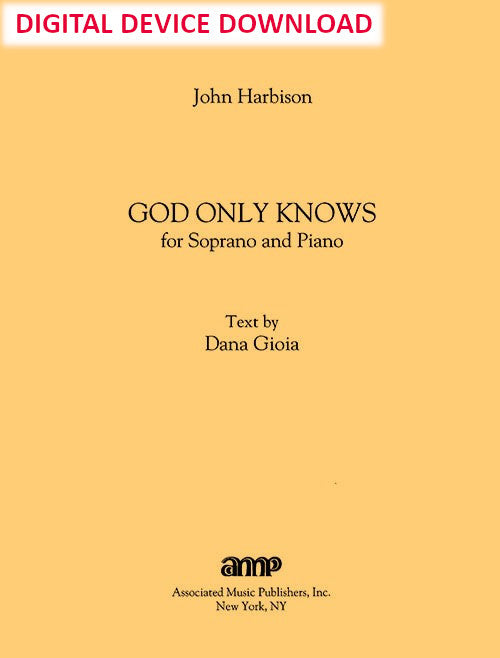 God Only Knows - Digital (Not Printable)