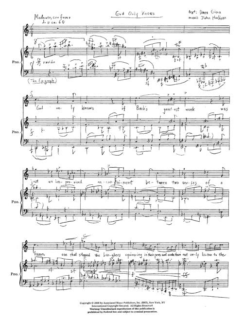 God Only Knows - Digital (Not Printable)