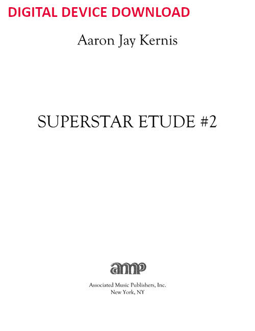 Superstar Etude No. 2 - Digital (Not Printable)