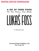 Concertino from “A Set of Three Pieces” - Digital (Not Printable)