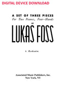 Andante from “A Set of Three Pieces” - Digital (Not Printable)