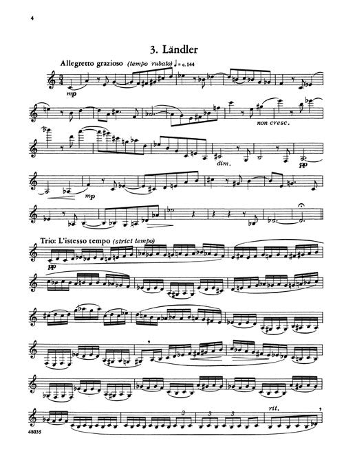 Five Pieces for Solo Clarinet - Digital