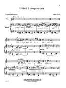 Shall I Compare Thee (from “Songs of Love and Parting”) - Digital (Not Printable)