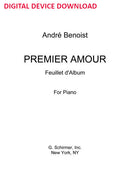 Premier Amour, Feuillet d'Album - Digital (Not Printable)