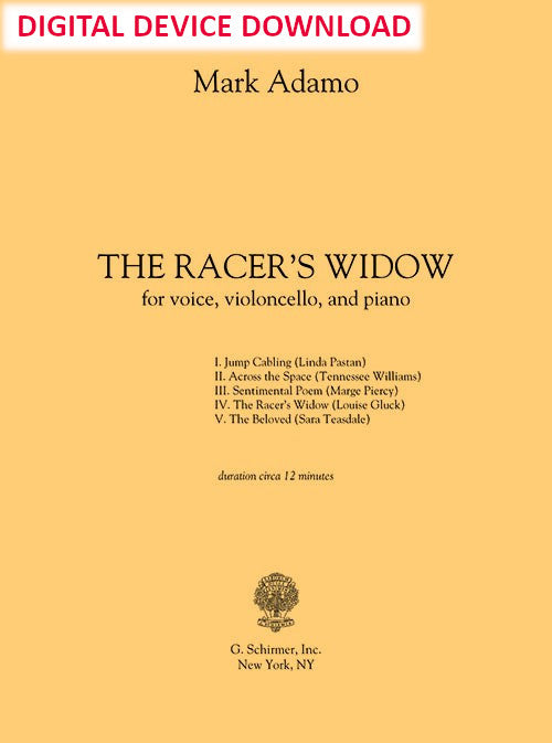 The Racer's Widow - Digital (Not Printable)