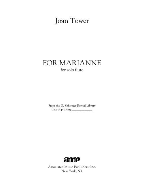 For Marianne - Digital