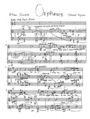 Orpheus (from Songs) - Digital (Not Printable)
