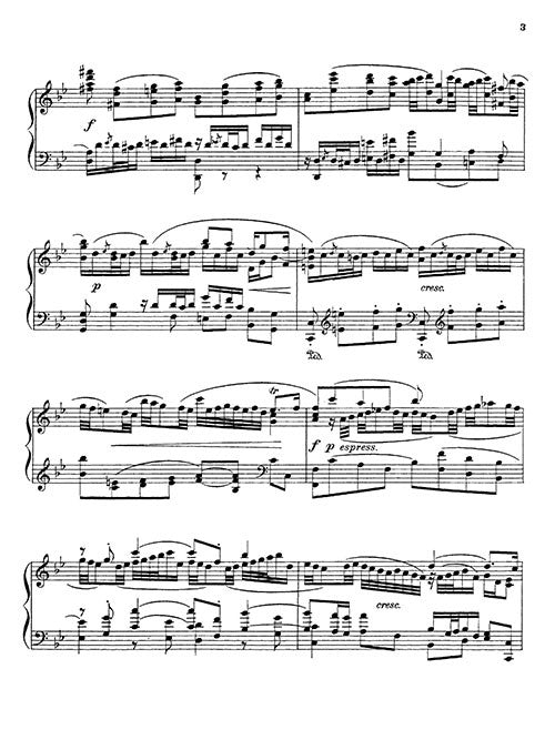 Partita No. 1 in B-flat (BWV 825) arr. Bauer - Digital (Not Printable)