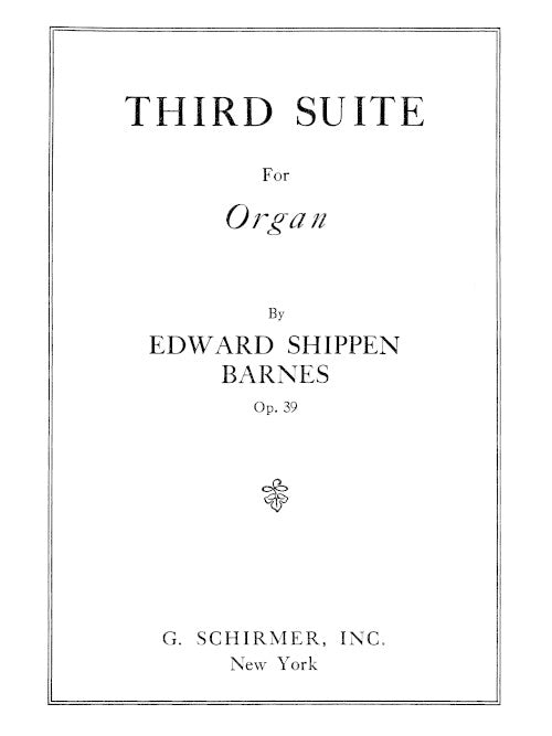 Suite No. 3 for Organ