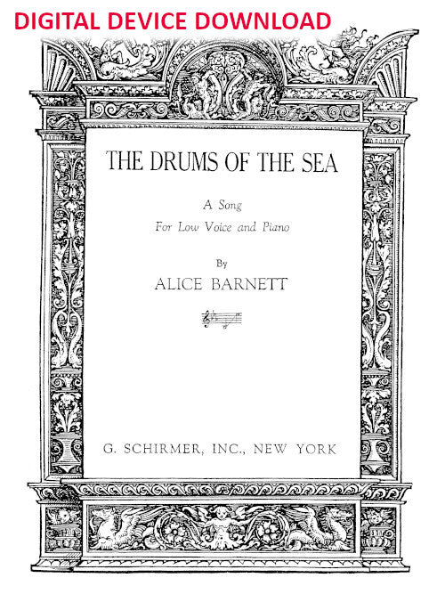 The Drums of the Sea - Digital (Not Printable)