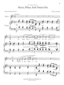Music, When Soft Voices Die