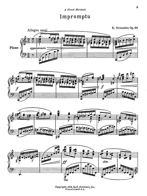 Impromptu, Op. 39 - Digital (Not Printable)