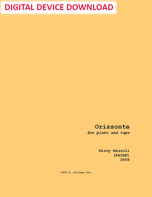 Orizzonte - Digital (Not Printable)