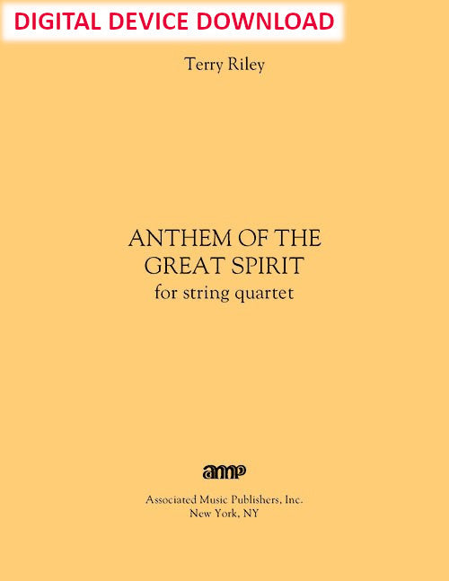 Anthem of the Great Spirit - Digital (Not Printable)