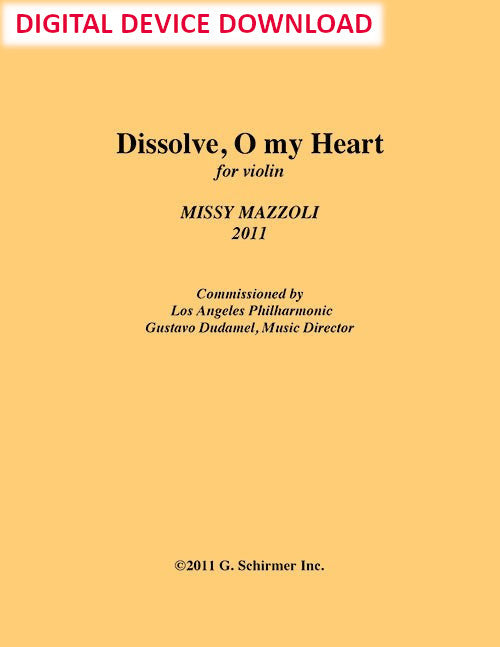 Dissolve, O My Heart - Digital