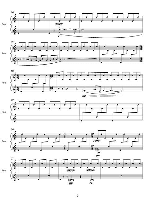 Libi Bamizrach (Piano Sonata No. 4) - Digital (Not Printable)