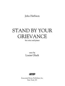 Stand by Your Grievance - Digital (Not Printable)