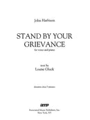 Stand by Your Grievance - Digital (Not Printable)