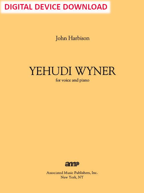 Yehudi Wyner - Digital
