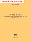 Finale, Presto (for String Quartet) - Digital (Not Printable)