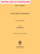 One Sweet Morning, for Male Voice and Piano - Digital (Not Printable)
