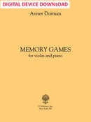 Memory Games (for violin and piano) - Digital (Not Printable)