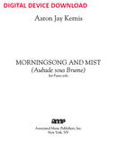 Morningsong and Mist (Aubade sous Brume) - Digital (Not Printable)