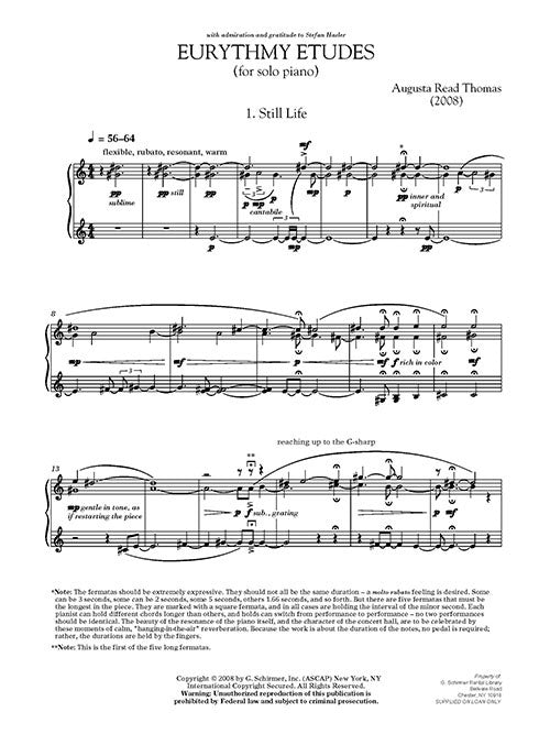 Eurythmy Etude - "Still Life" - Digital