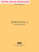 Sonata No. 1 for Violin and Piano - Digital (Not Printable)
