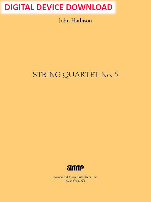 String Quartet No. 5 - Digital (Not Printable)