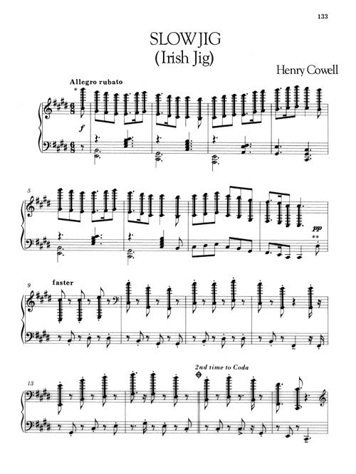 Slow Jig, (Irish Jig) for solo piano - Digital (Not Printable)