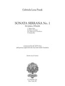 Sonata Serrana No. 1 - Digital (Not Printable)