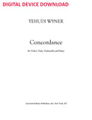 Concordance - Digital (Not Printable)