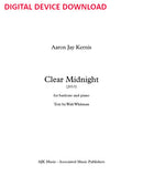 Clear Midnight - Digital (Not Printable)