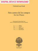 Seis Cantos de los Campos - Digital (Not Printable)