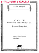 Vocalise - Digital (Not Printable)