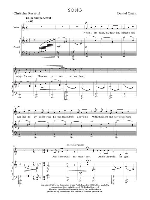 Song - Digital (Not Printable)