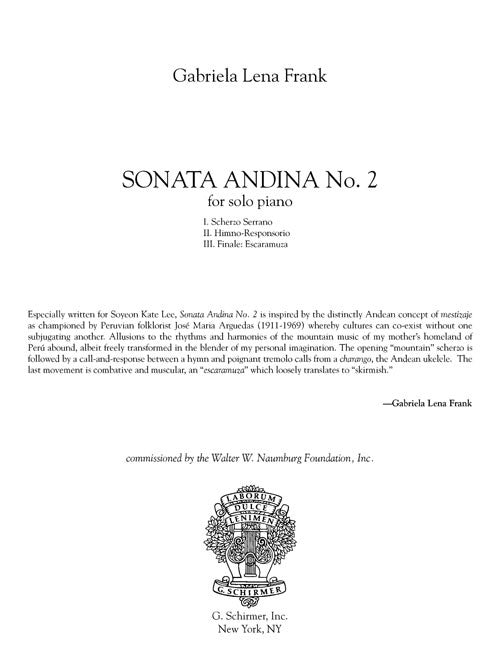 Sonata Andina No. 2 - Digital