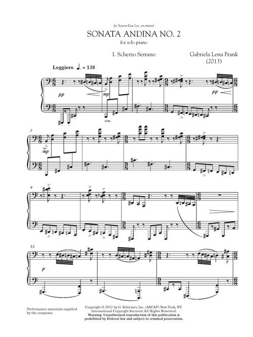 Sonata Andina No. 2 - Digital