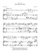 This Much Is New (E-flat, in treble clef) - Digital (Not Printable)