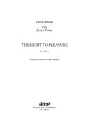The Right to Pleasure - Digital (Not Printable)