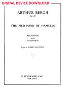 Pied Piper of Hamelin - Digital (Not Printable)