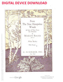 White Birches, Op 12 No 1 - Digital (Not Printable)