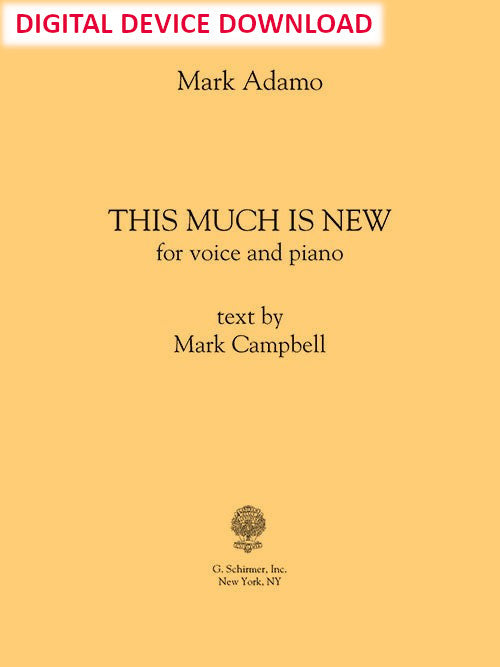This Much Is New (F, in bass clef) - Digital (Not Printable)
