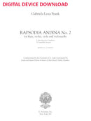 Rapsodia Andina No. 2 - Digital (Not Printable)