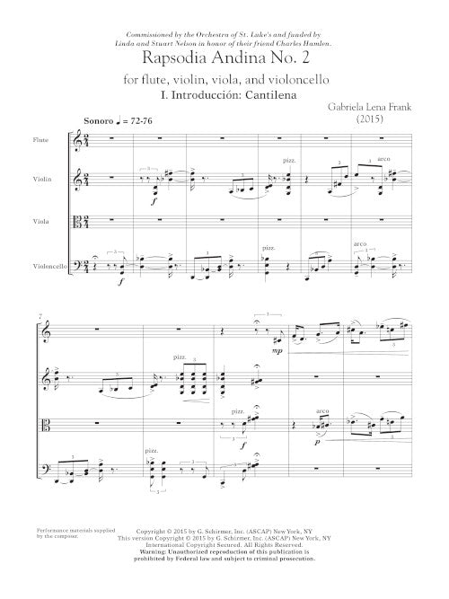 Rapsodia Andina No. 2