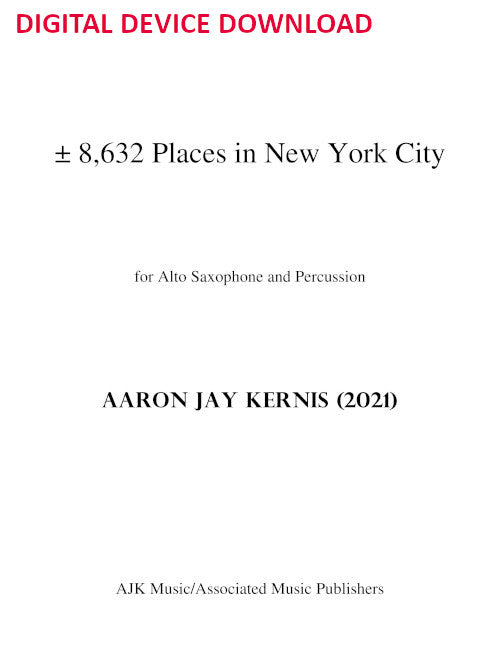 ±8,632 Places in New York City - Digital (Not Printable)