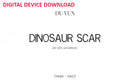 Dinosaur Scar (for alto saxophone) - Digital (Not Printable)